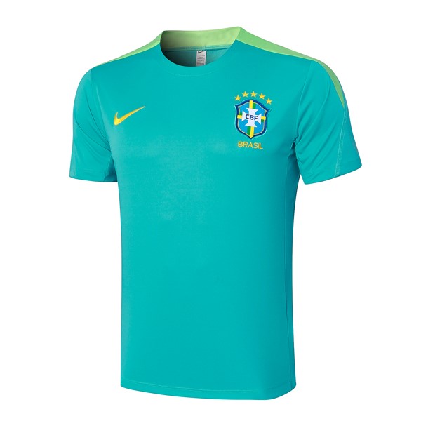 Camiseta Entrenamiento Brasil 2024 2025 Azul